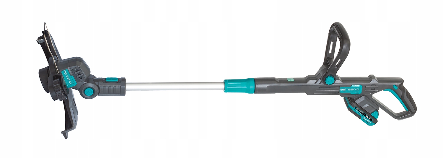 Urządzenie w konfiguracji podkaszarki z długim trzonkiem i głowicą tnącą - ujęcie nr 2